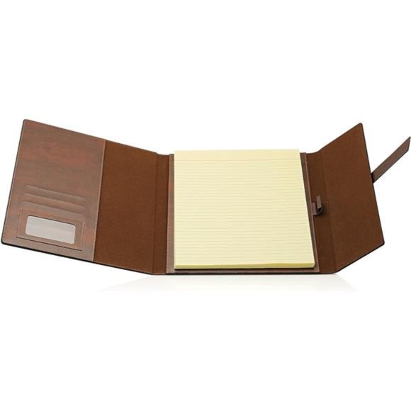 Padfolio Portfolio Folder – Slim Portfolio Folio Organizer Holder for Letter - Picture 4 of 7